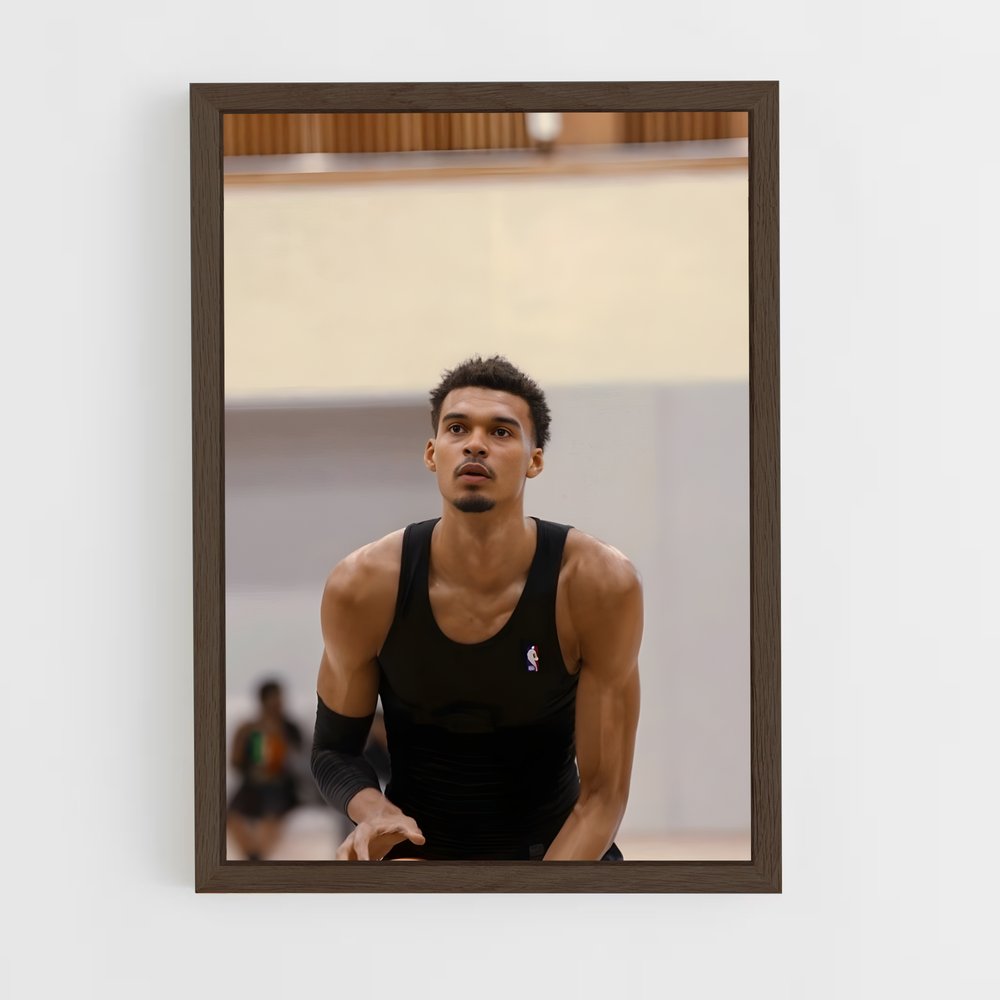 Poster Victor wembanyama montante – affiche Basketball (vue 5)